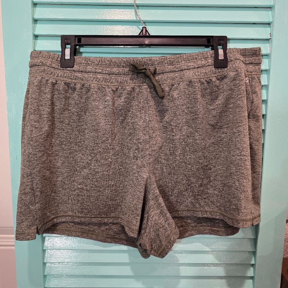 DSG Gray Athletic Shorts with Textured Fabric
